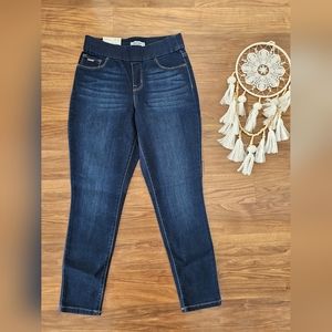 NINE WEST jeans, Size 4 women's, color blue, Stretch.